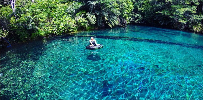 Indahnya Danau Biru Kolaka Utara Wisata Indonesia
